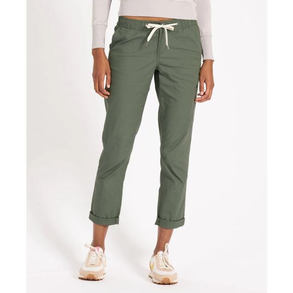 Vuori Pants - Vuori Ripstop Pants Army Green Size M Lightweight Stretch Casual Travel Joggers